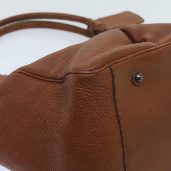 BURBERRY Shoulder Bag Leather Brown Auth yk9592 - Picture 15 of 16